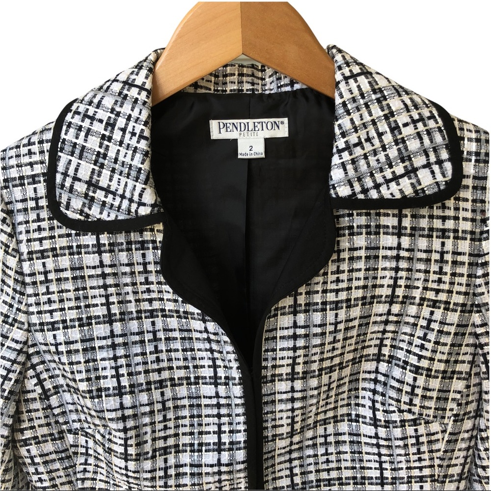 Pendleton Tweed Blazer Jacket - image 4